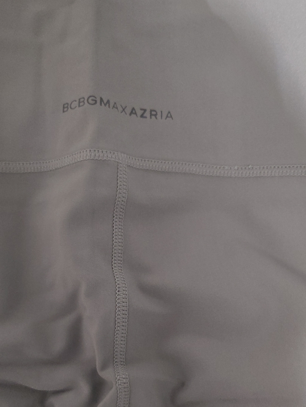 BCBGMaxAzria Light Gray Seam Detail Leggings - Picture 2 of 5